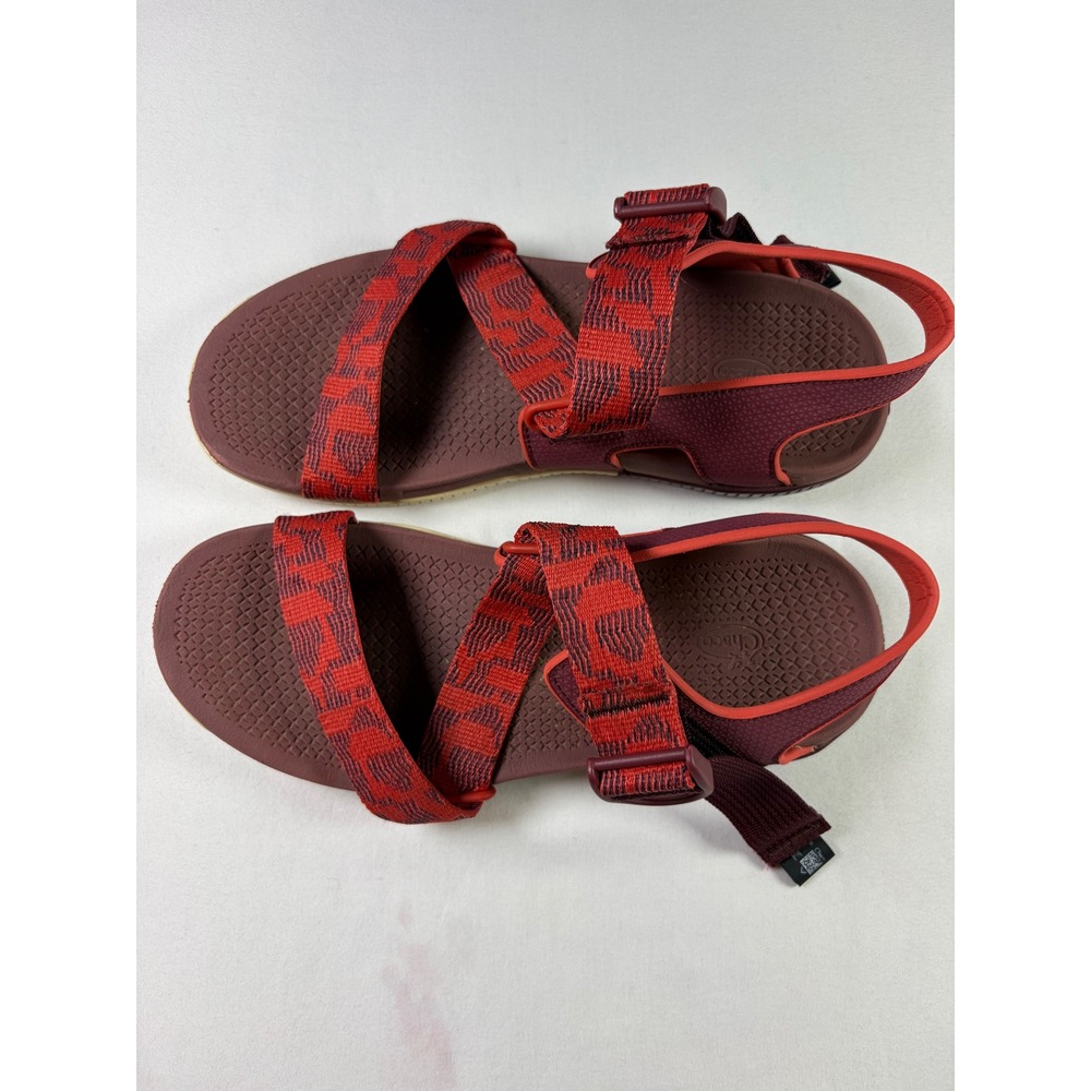 Chaco ZCloud 2 Strappy Hiking Sandals Burgundy Red J106934 Gorpcore Women 9